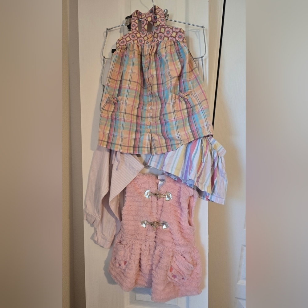 Baby Girl Clothing Lot – 4 Pieces – 12M–24M – Gap, OshKosh, Little Lass, Cheroke